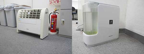 自習室五反田店 空気清浄機